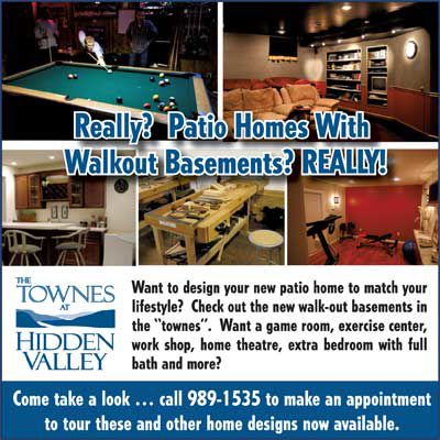 Really? Patio Homes With Walk-Out Basements?